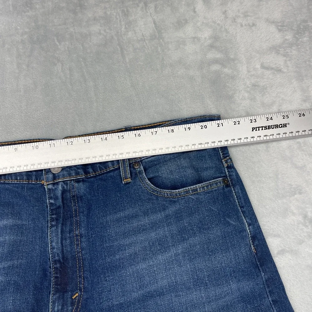 Levi's 569 Jeans Mens 40x32‎ (42x31) Blue Denim Red Tab Straight Leg Americana